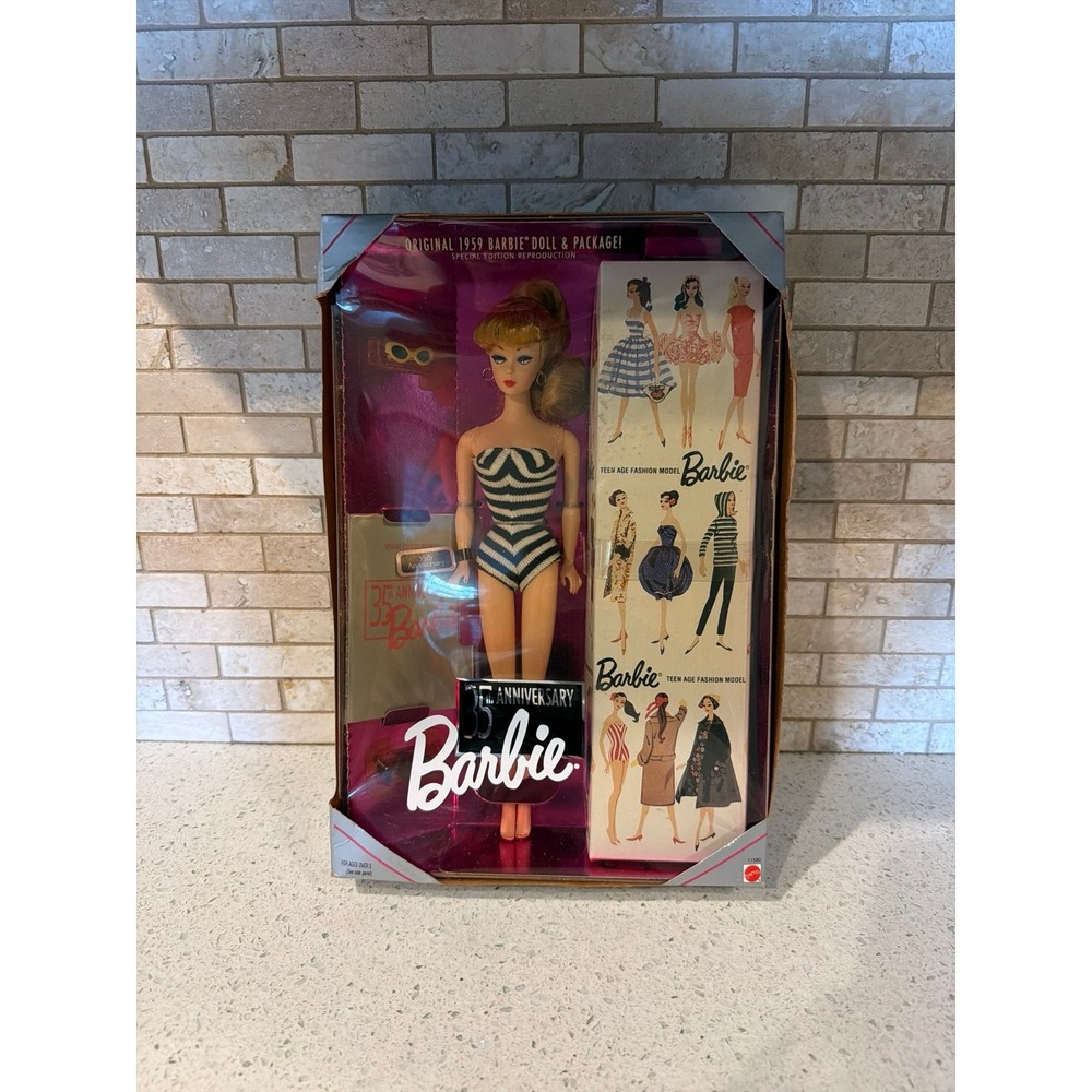 Barbie Doll 35th Anniversary Reproduction 1959‎